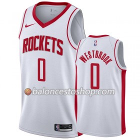 Camiseta Hombre NBA Houston Rockets Russell Westbrook 0 2019-20 Nike Association Edition Swingman